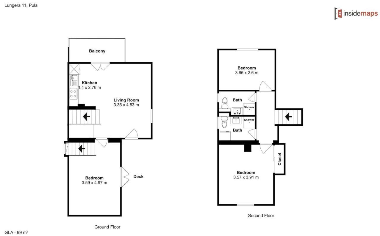 Apartment Lungera Pula Ngoại thất bức ảnh
